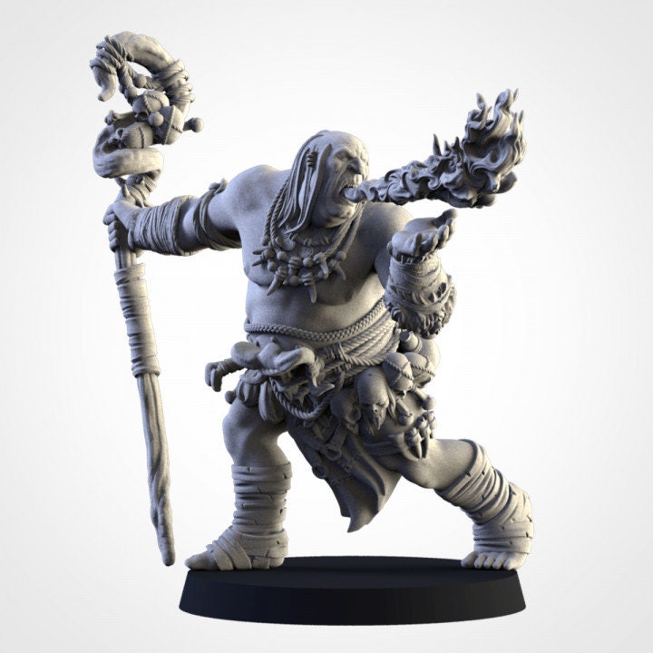 Northern Ogres - Shaman  by Txarli Factory