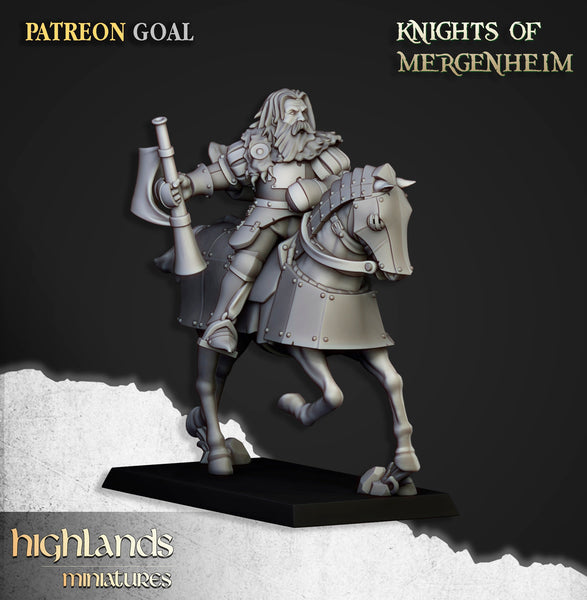 Mergenheim Knights Unit by Highlands Miniatures