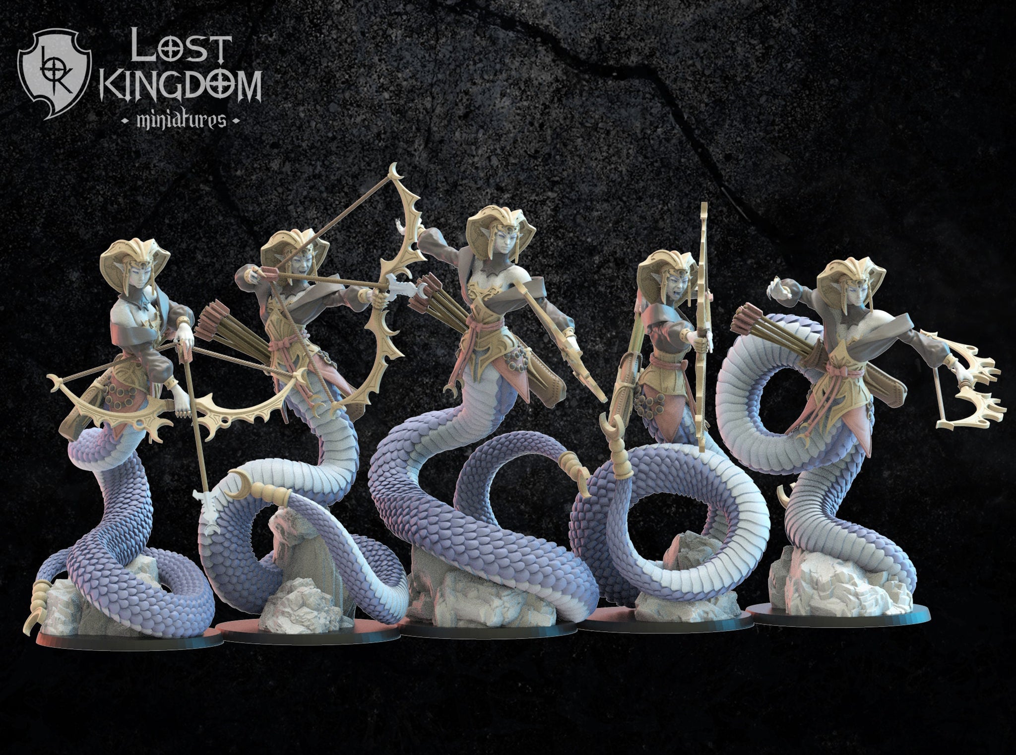 Night Elf Naga Regiment  By Lost Kingdoms