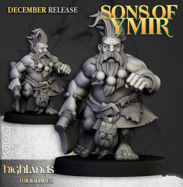 Sons of Ymir - Dwarven Deathseeker Unit by Highlands Miniatures