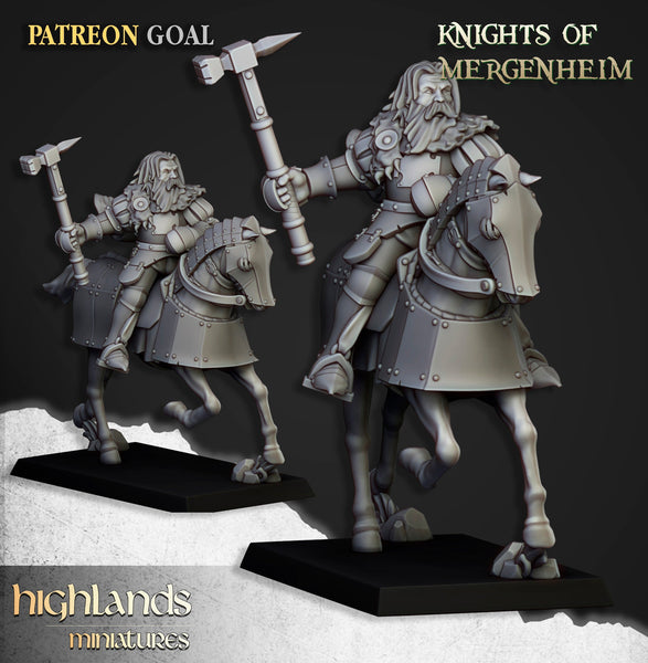 Mergenheim Knights Unit by Highlands Miniatures