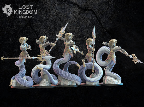 Night Elf Naga Regiment  By Lost Kingdoms
