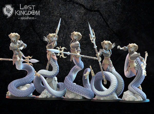 Night Elf Naga Regiment  By Lost Kingdoms