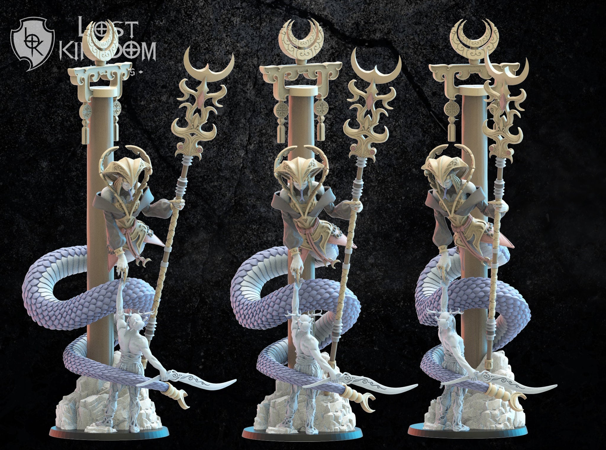 Night Elf Naga Priestess  By Lost Kingdoms