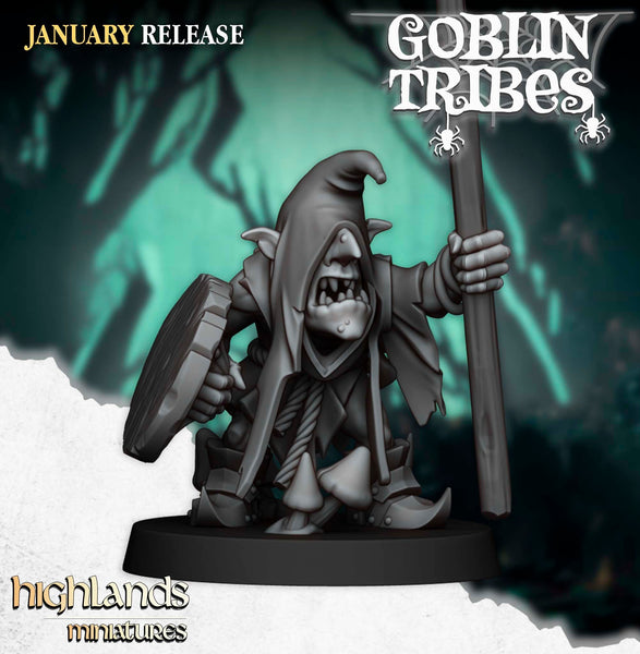 Swamp Goblin with Pikes Unit by Highlands Miniatures