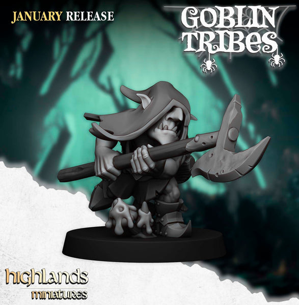 Swamp Goblin with Pikes Unit by Highlands Miniatures