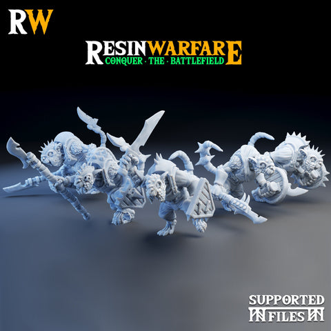 Infinite Legions - Vermin Warriors by Resin Warfare