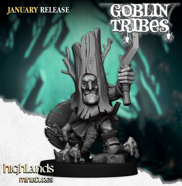 Swamp Goblin with Pikes Unit by Highlands Miniatures
