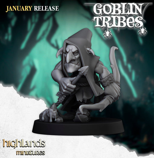 Swamp Goblin with Bows Unit by Highlands Miniatures