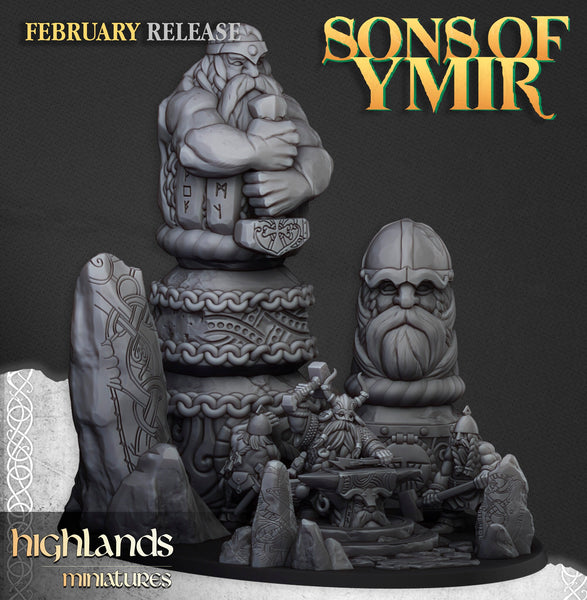 Sons of Ymir - Ancient Forge by Highlands Miniatures