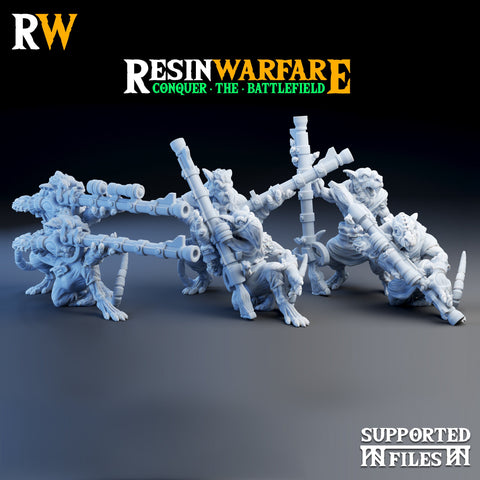 Technomancer's Guild - Sniper Crew Team by Resin Warfare
