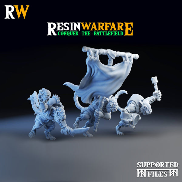 Infinite Legions - Vermin Warriors by Resin Warfare