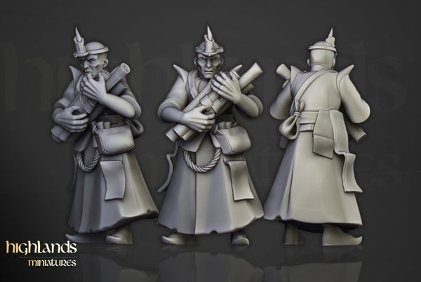 Arcane Cannon on Chariot  by Highlands Miniatures