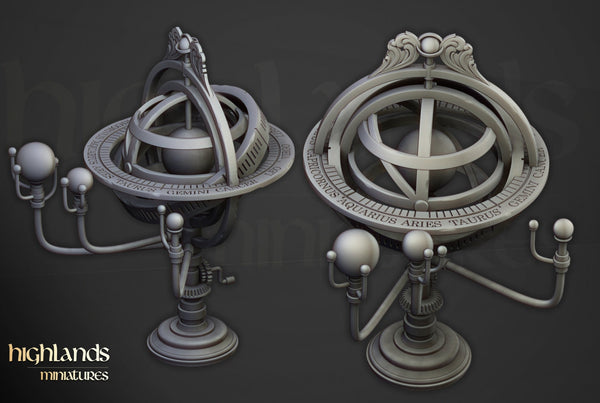 Arcane Cannon on Chariot  by Highlands Miniatures