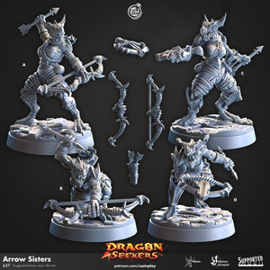 Arrow Sisters by Cast N Play (Dragon Seekers)