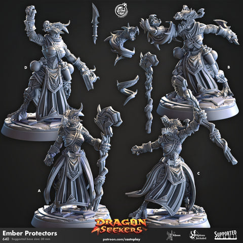 Ember Protectors by Cast N Play (Dragon Seekers)