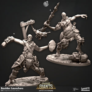 Boulder Launchers by Cast N Play (Kragger's Giants Horde)