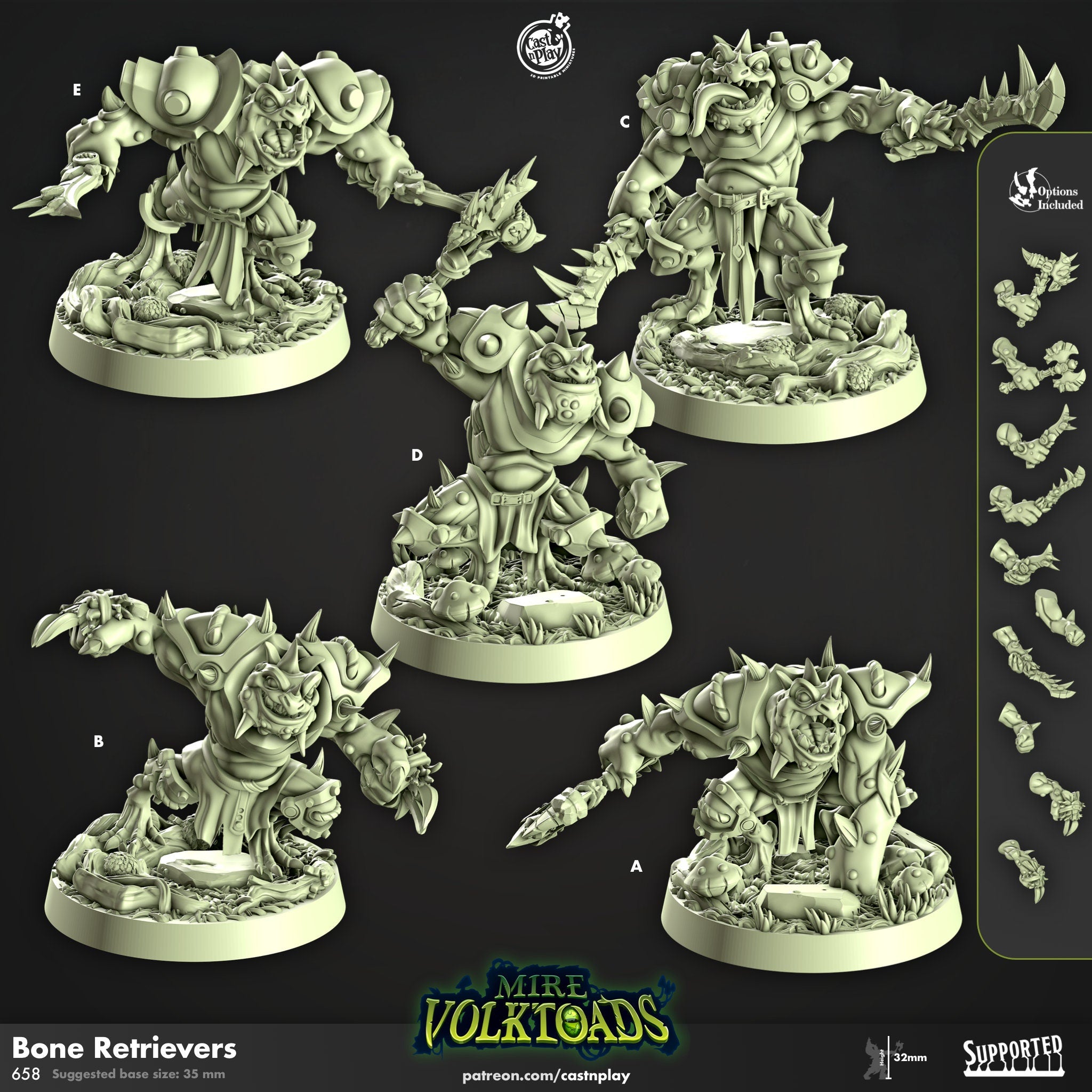 Bone Retrievers by Cast N Play (Mire volktoads)