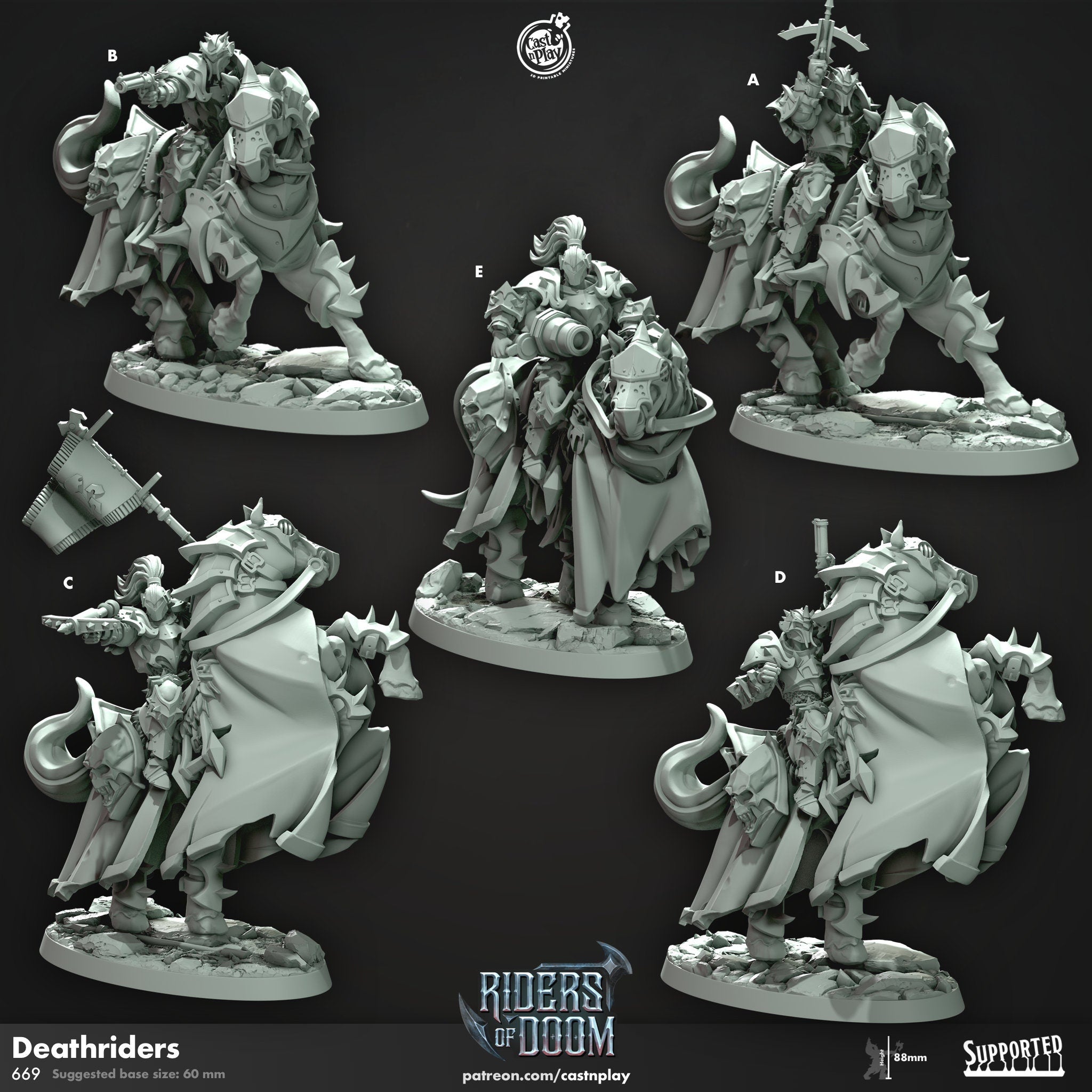 Death Riders by Cast N Play (Riders of Doom)