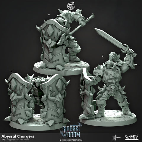 Abyssal Chargers by Cast N Play (Riders of Doom)