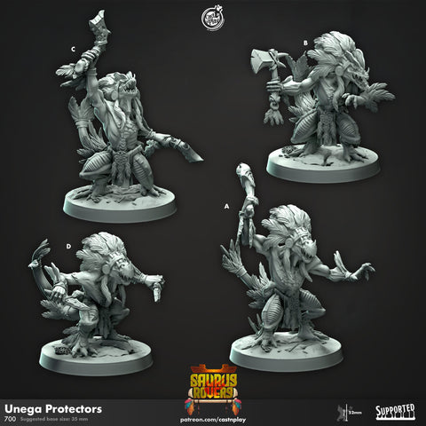 Unega Protectors Cast N Play (Saurus Rovers)
