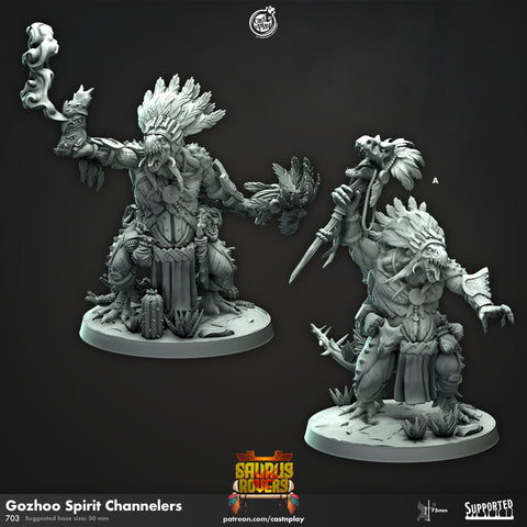 Gozhoo Sprit Channelers Cast N Play (Saurus Rovers)