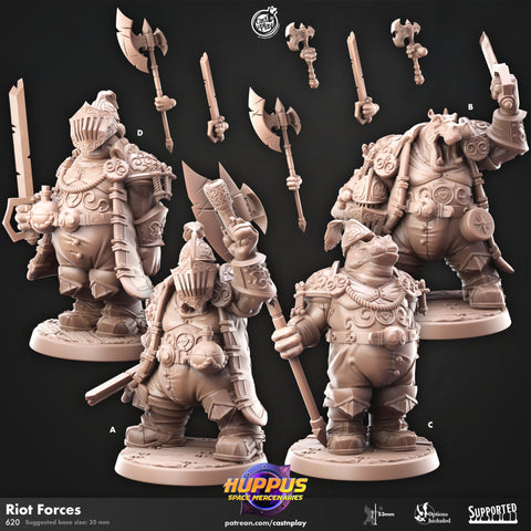 Riot Forces by Cast N Play (Space huppus)