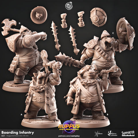 Boarding Infantry by Cast N Play (Space huppus)