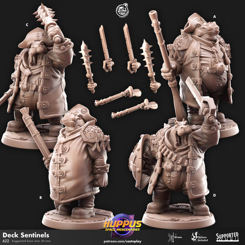 Deck Sentinels by Cast N Play (Space huppus)