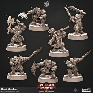 Heat Maulers by Cast N Play (Vulcan Dwarves)