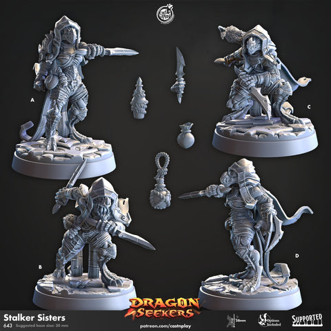 Stalker Sisters by Cast N Play (Dragon Seekers)