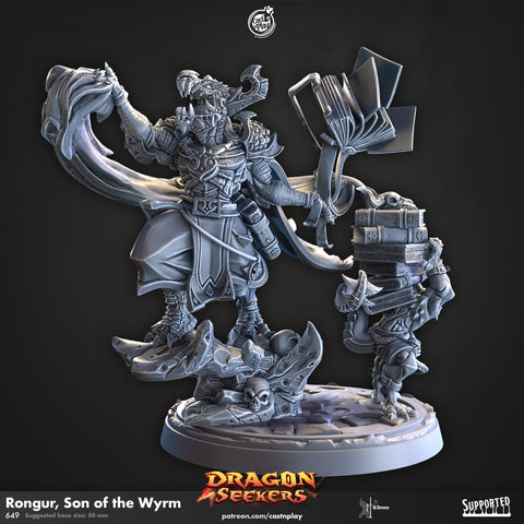 Rongur, Son of the Wyrm by Cast N Play (Dragon Seekers)