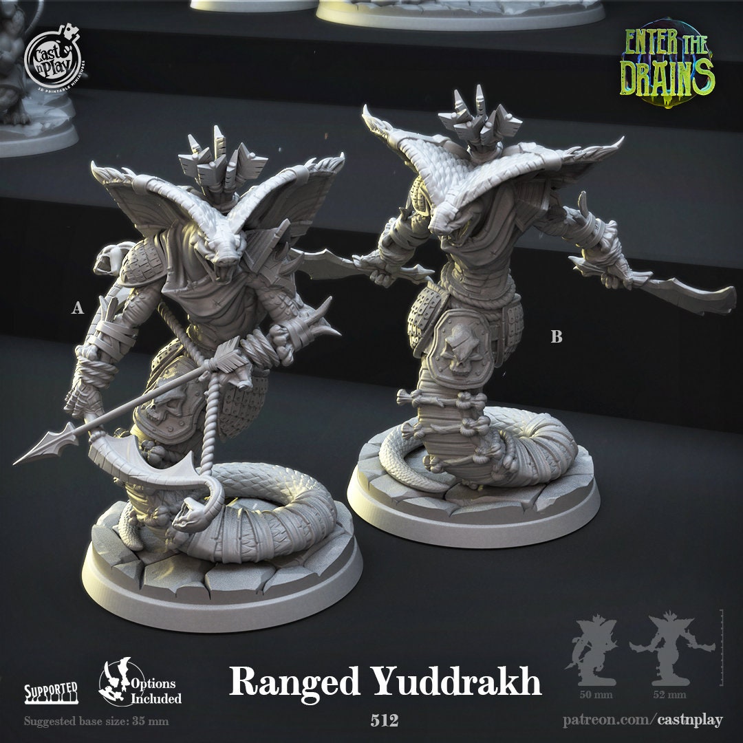 Yuddrakh Warrior by Cast N Play (Enter the Drains)