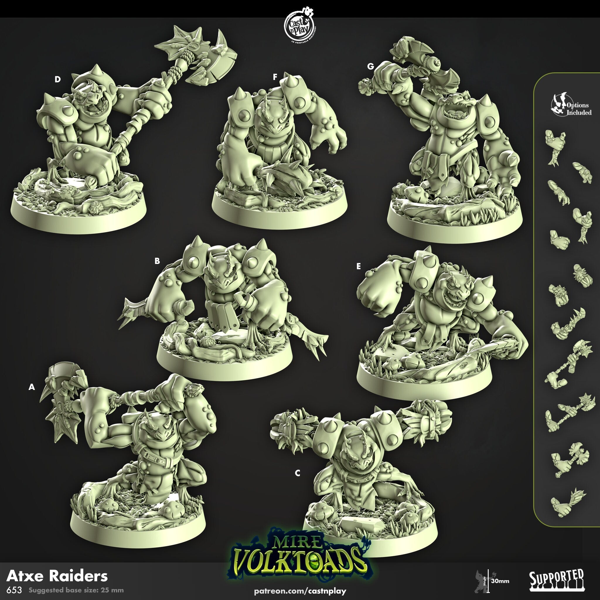 Atxe Raiders by Cast N Play (Mire volktoads)