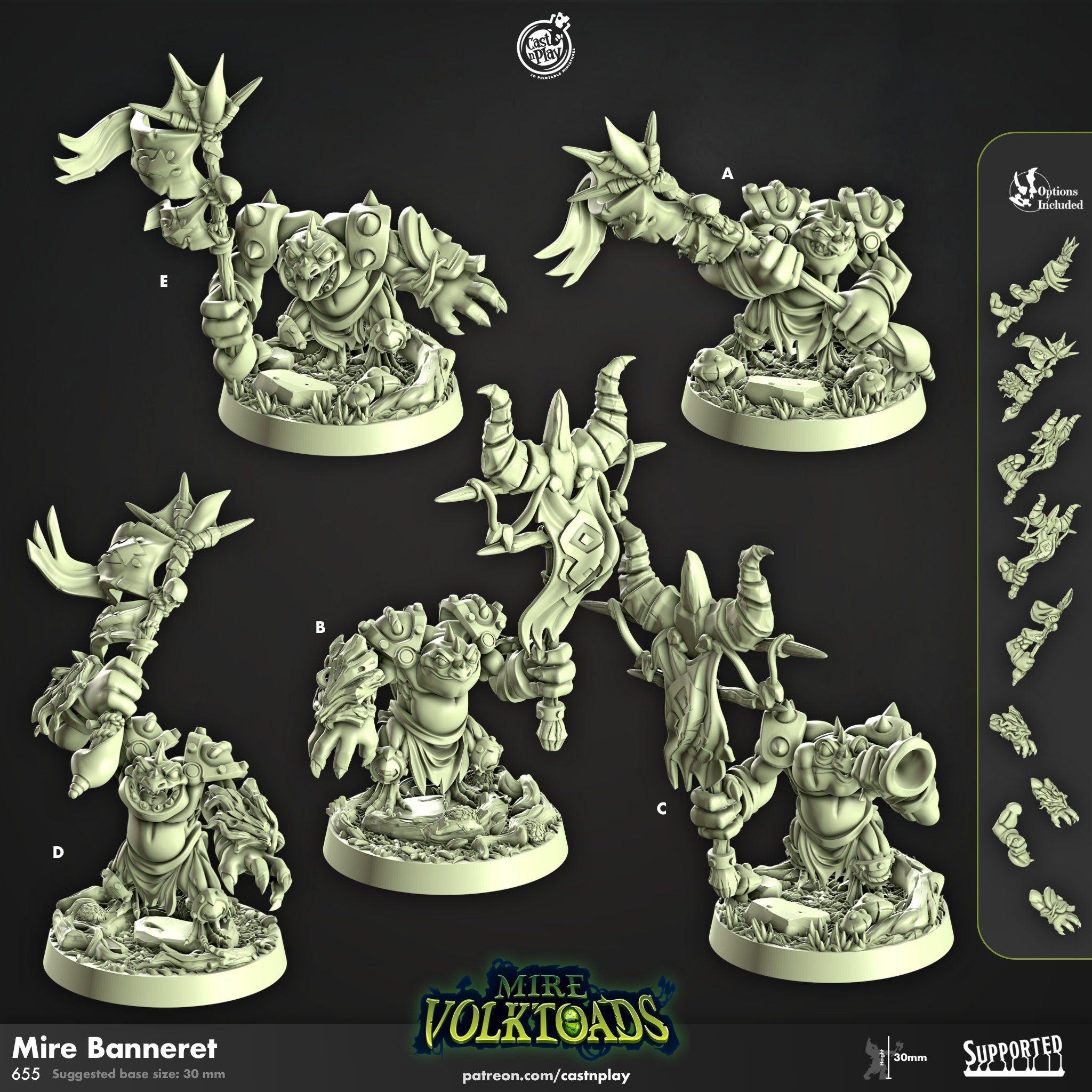 Mire Banneret by Cast N Play (Mire volktoads)