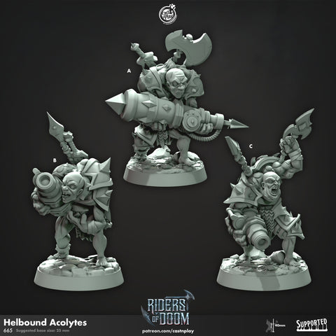 Hellbound Acolytes by Cast N Play (Riders of Doom)