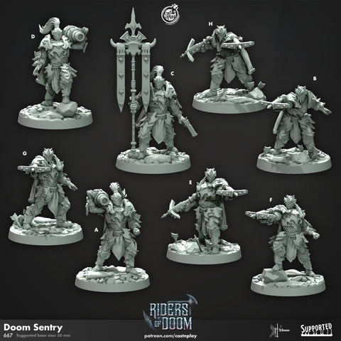 Doom Sentry by Cast N Play (Riders of Doom)