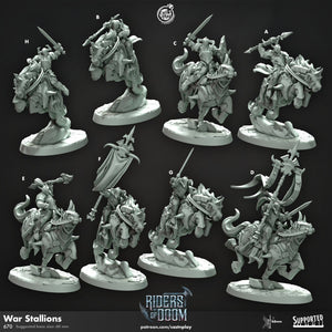 War Stallions by Cast N Play (Riders of Doom)