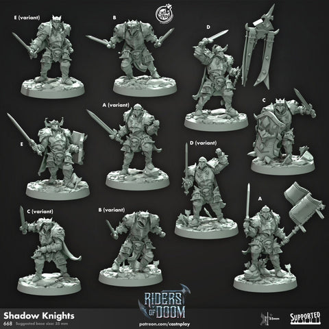 Shadow Knights by Cast N Play (Riders of Doom)
