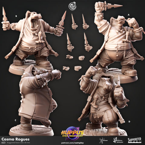 Cosmo Rogues by Cast N Play (Space huppus)