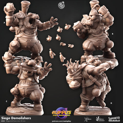Siege Demolishers by Cast N Play (Space huppus)