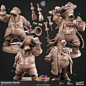 Soneteer Bards  by Cast N Play (Space huppus)