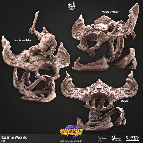Cosmo Manta by Cast N Play (Space huppus)