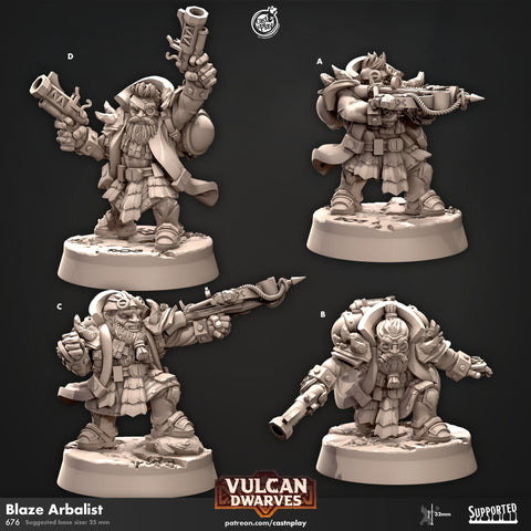 Blaze Arbalist by Cast N Play (Vulcan Dwarves)