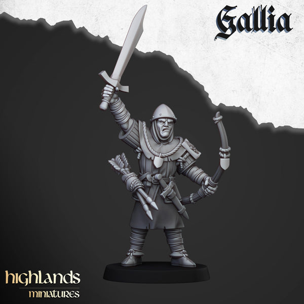 Gallia Archers by Highlands Miniatures