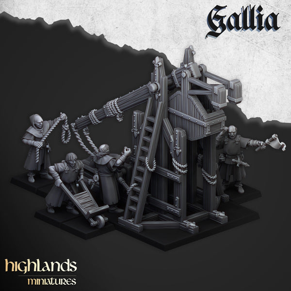 Gallia Trebuchet  by Highlands Miniatures