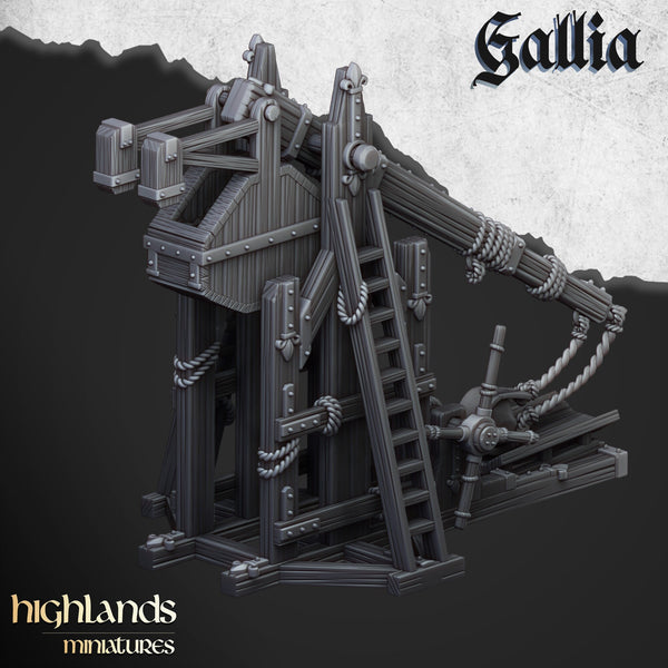 Gallia Trebuchet  by Highlands Miniatures