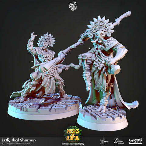 Eztli, Ikal Shaman by Cast N Play (Masks of Kiimil)