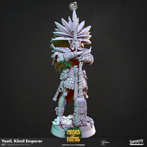 Yaotl, Kiimil Emperor by Cast N Play (Masks of Kiimil)