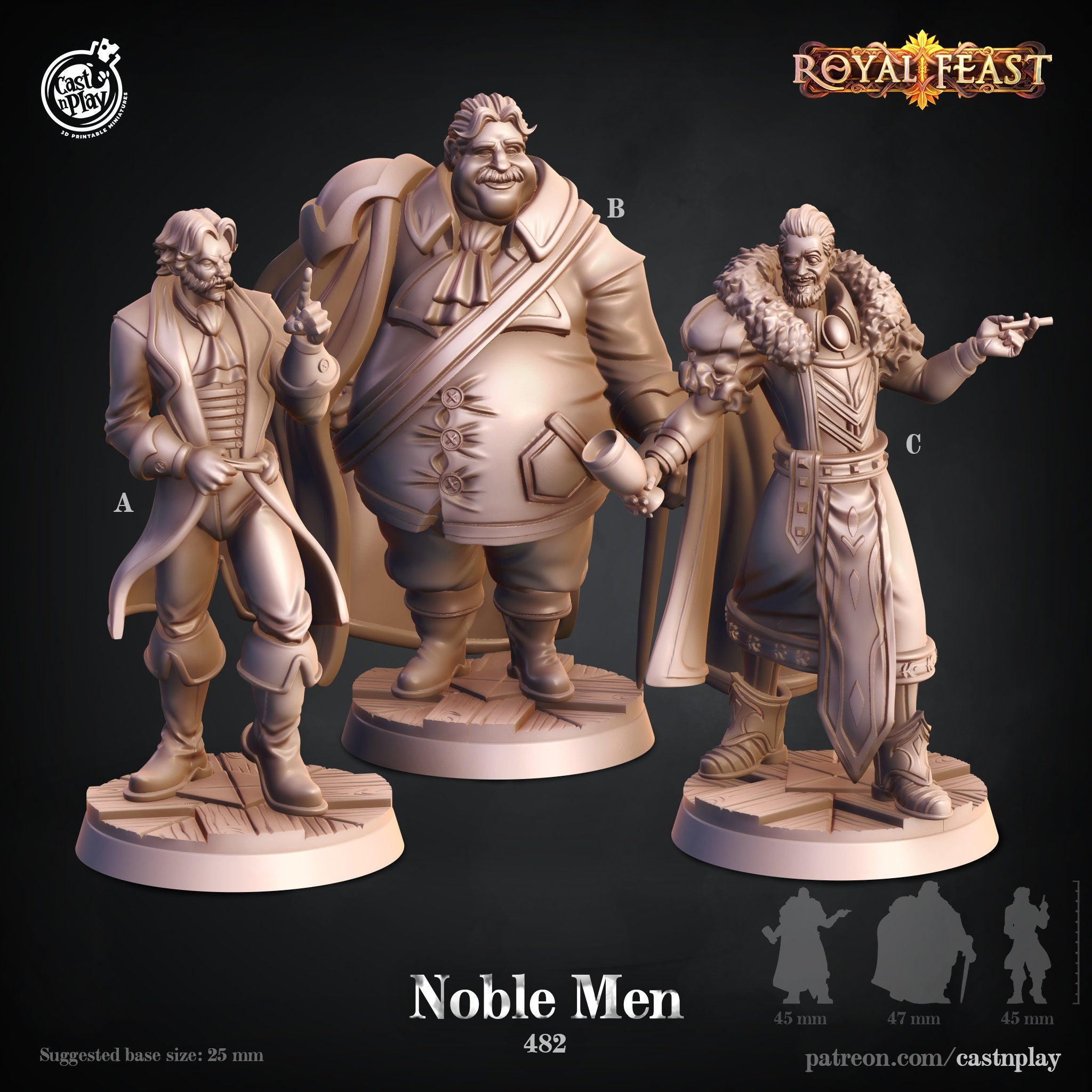 Noblemen & Noblewomen by Cast N Play (Royal Feast)